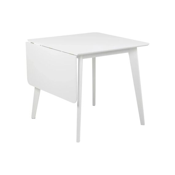 AC Design Esstisch Roxby mit Verlängerung Furnier, Gummibaumholz,80/120x80x76 cm