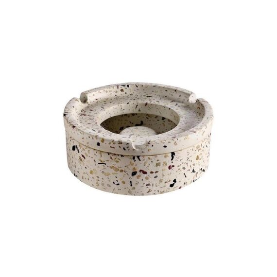 APS-Germany APS Aschenbecher TERRAZZO 10.5 x 10.5 x 5 cm