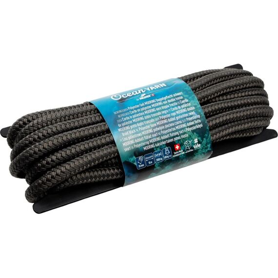 Ocean Yarn Seil Mooring 10mm/10m schwarz HP-Haspel G à 10m