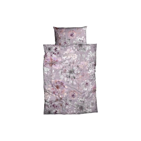 Nobilium Duvetbezug Nelia, beere/Blume 200x210 cm
