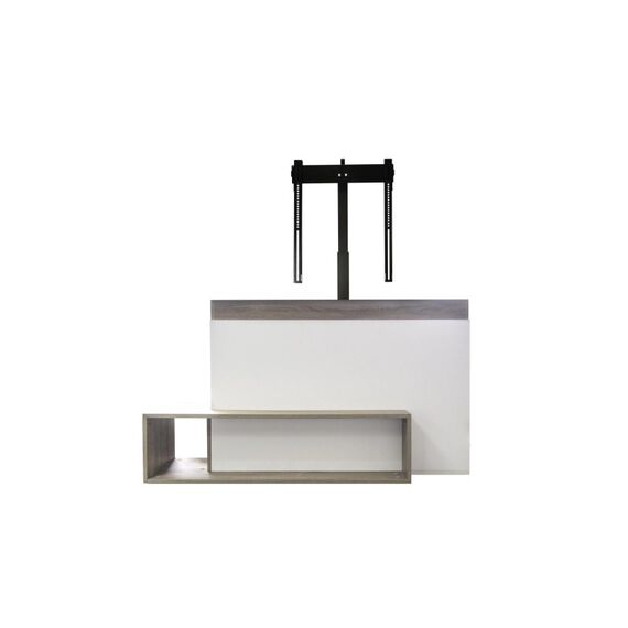 DSS AV-TV Möbel inkl. TV Liftsystem, weiss max. 50 Kg., Hub 840/822-1662mm, RFControl
