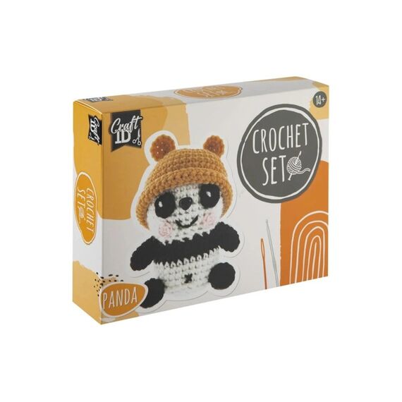 Sombo Häkelset Panda 100% Polyester Garn