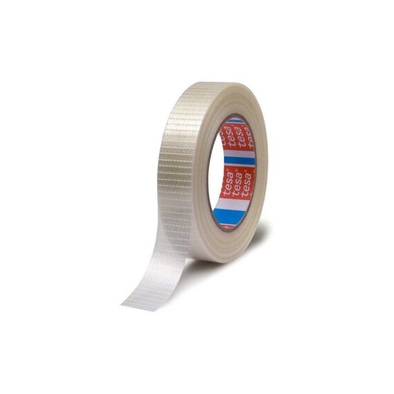 TESA Kreuz-Filamentband transparent, 50m x 50mm