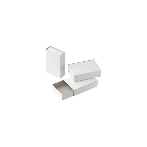 NEUTRAL Streichholz Schachtel leer, 10 Stk 34 x 14 x 52 mm