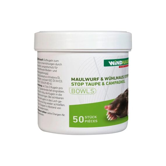 Windhager Maulwurfabwehr Kugeln 50 Stk.