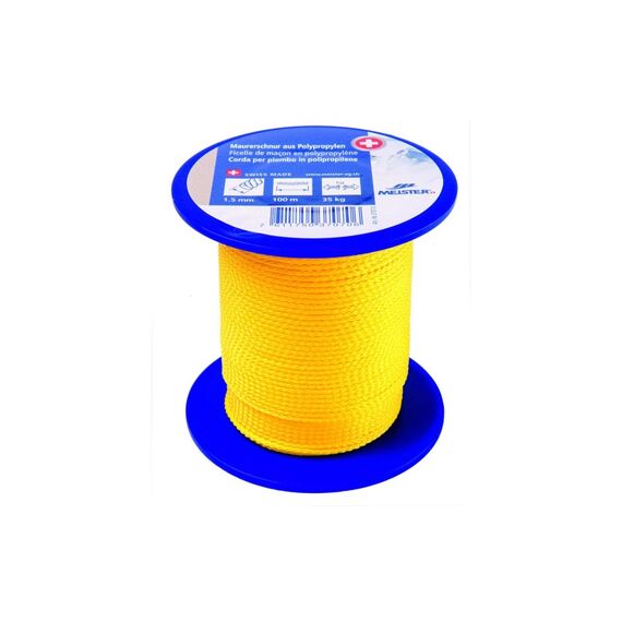 Meister MAURERSCHNUR PP GELB 1.5MM 100M 100 m