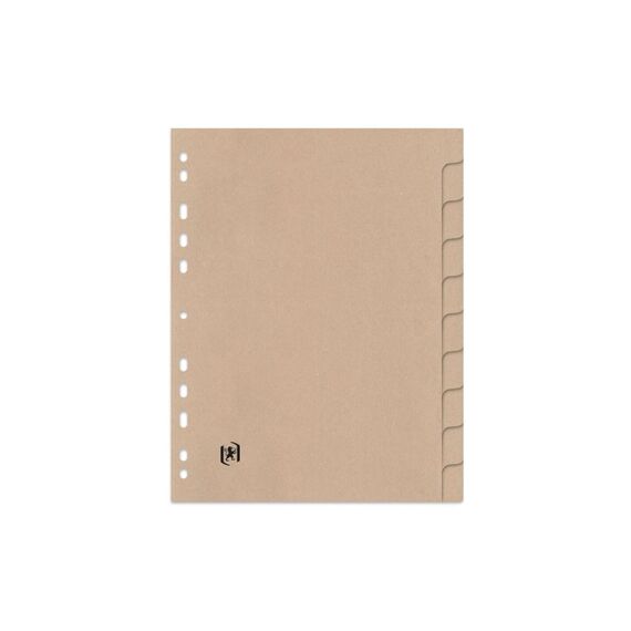 Elba Oxford Register 10-teilig A4, Beige