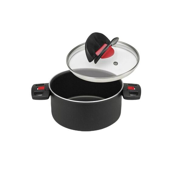 BALLARINI Kochtopf Click & Cook, 24 cm Durchmesser: 24 cm, Volumen: 5,6 l