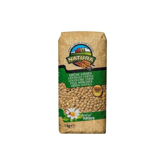 Natura Grüne  Linsen 1 kg