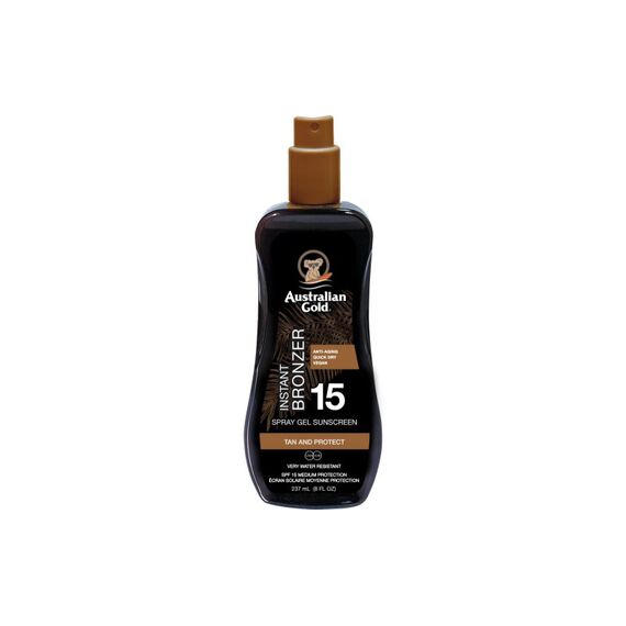 Australian Gold AustralianGold Spray Gel mit Bronzer SPF15 237 ml