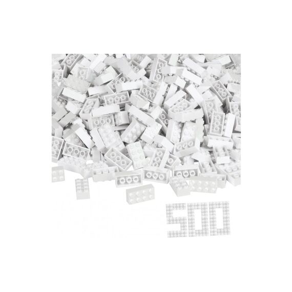 BLOX 500 weisse 8er Steine lose