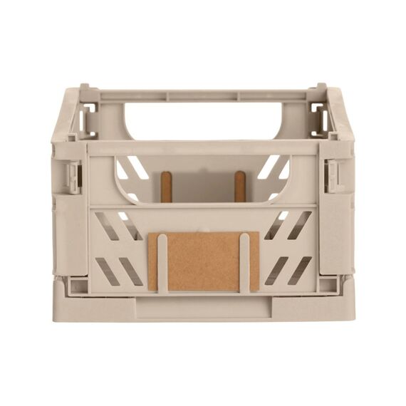 Schou Klappbox 2er Pack 17 x 12.5 cm - Taupe