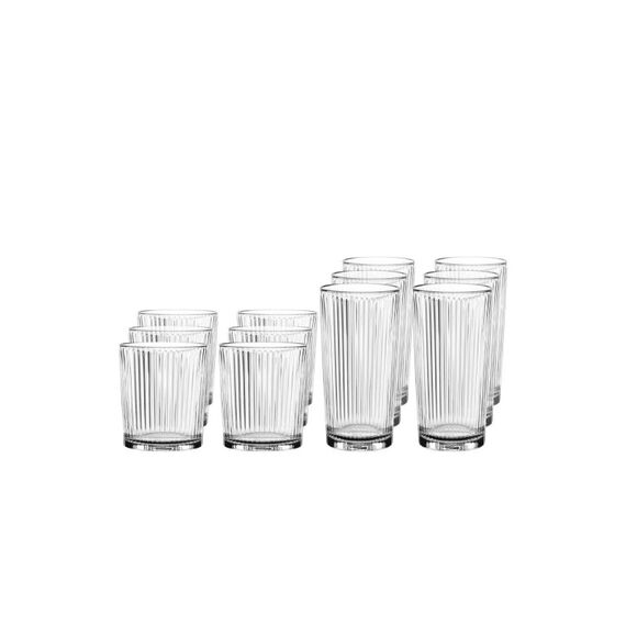 Nachtmann Aperitivo Cocktail Bar Glas Set 12-tlg. 6xBecher, 6xLongdrink