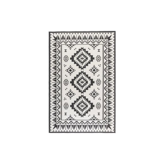 Elle Decoration In & Outd. Teppich Dynamic 100% Polypropylen, 120x170 cm, Black