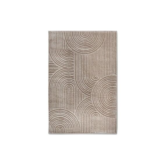 Elle Decoration Teppich Chappe 100% Polyester, 160x235 cm, Beige