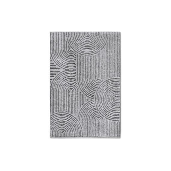 Elle Decoration Teppich Chappe 100% Polyester, 160x235 cm, Light Grey