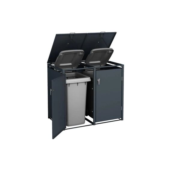 Contini Mülltonnenbox für  2x 60L/120L/240L  2x 60L/120L/240L