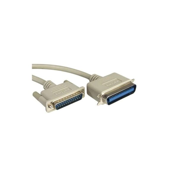 Parallelportkabel DB25 Stecker-Centronics36 1.8m, geschirmt