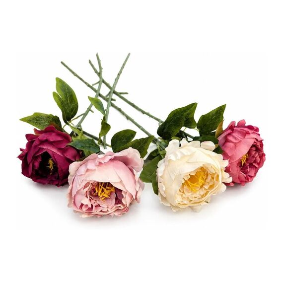 Chalet Blumenbouquet Pfingstrosen 87x20x10cm mix in Box