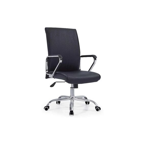 CONTINI Bürostuhl Comfort schwarz Kunstleder, mit Armlehnen