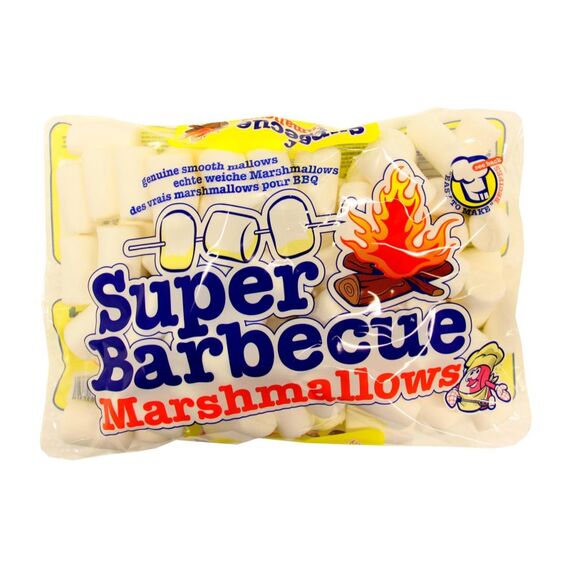 Mr. Mallo Marshmallows Super BBQ Mallows weiss BBQ Mallows 300g