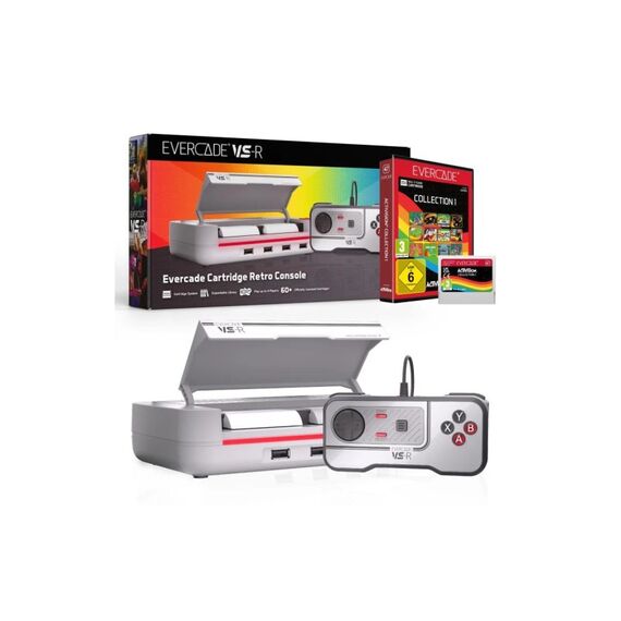 Blaze Evercade VS-R Solo Activision Bundle Retro-Gaming-Konsole und Activision 1