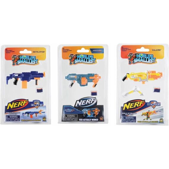 Waldmeier Worlds Smallest Nerf Blaster Assortiert