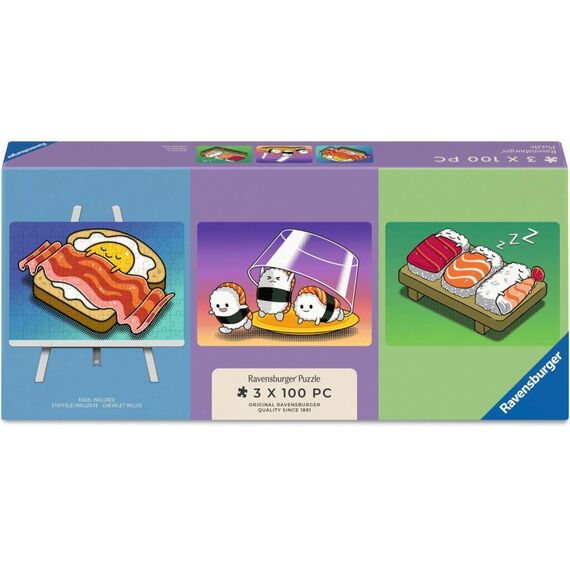 Ravensburger Pz Kawaii Breakfast, Lunch & Dinner 100p