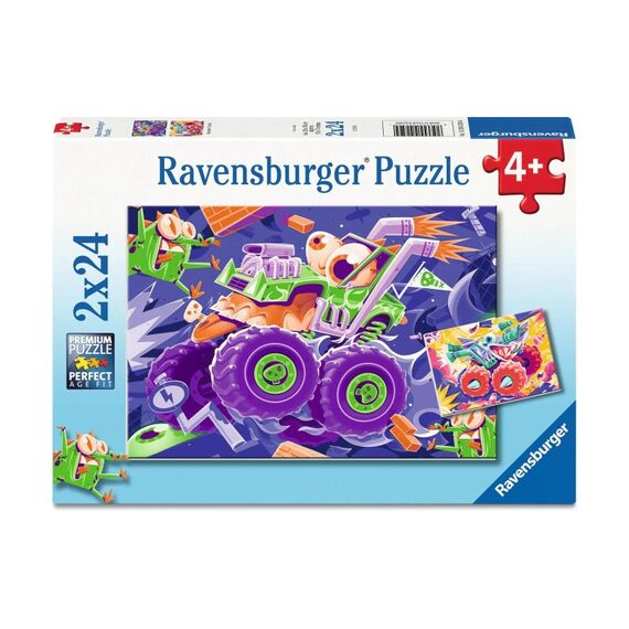 Ravensburger Pz Monster Trucks                  2x24p