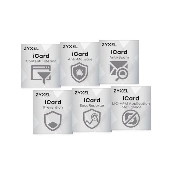 ZyXEL USG Flex 500 Lic Bundle 2 Jahre Anti-MW, IPS(IDP), App Patrol, Anti-Spam +