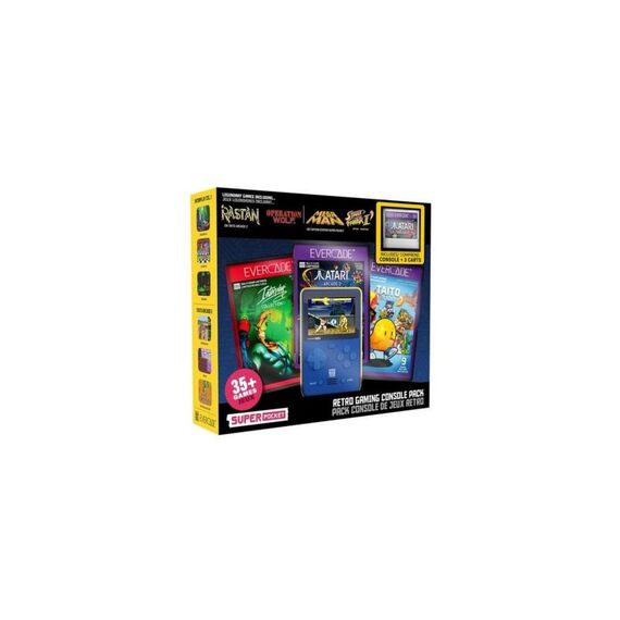 Blaze Capcom Super Pocket Starter Bundle 2 mit 3 Evercade Cartridges, Alter: 12+
