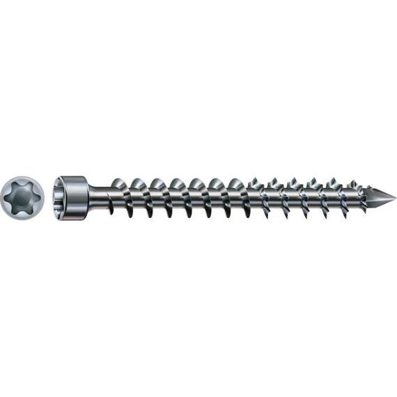 SPAX S Zylinderkopf T-STAR PLUS T40 Vollgewinde Cut WIROX 50 Stk.
