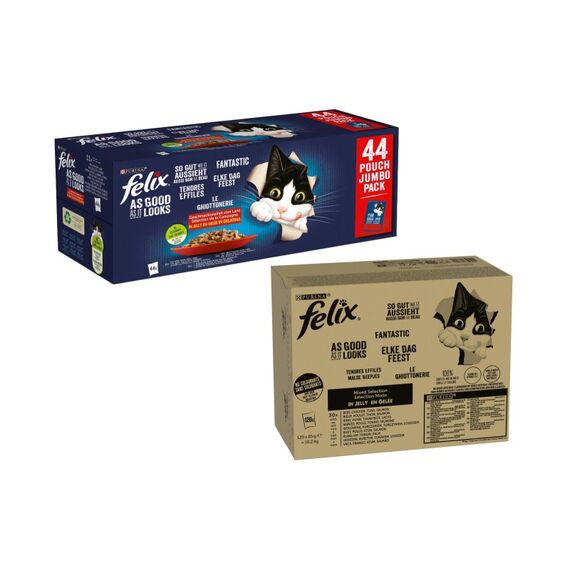 Felix AGAIL Mixed Sel. 120x85g KIT inkl. Felix AGAIL 44x85g