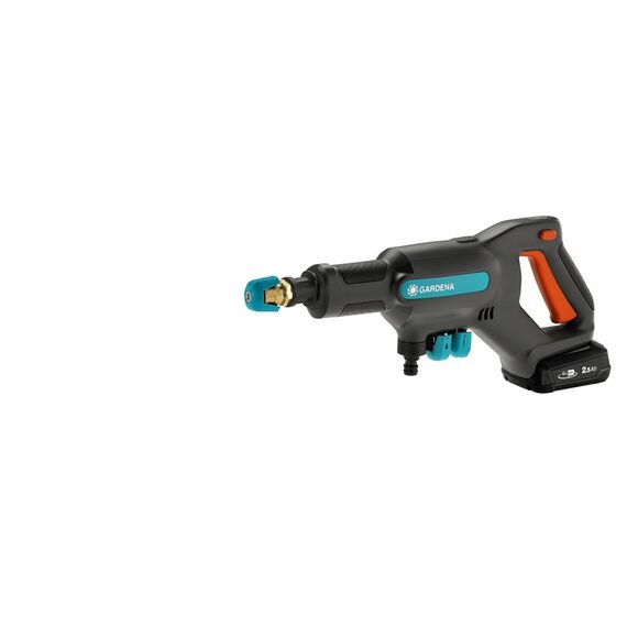 Gardena AquaClean 24/18V P4A Hochdruckreiniger Kompakt Akku 250 l/h Schwarz, Blau, Orange, 2 image