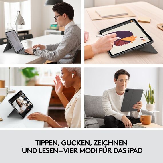 Logitech Combo Touch for iPad Pro 12.9-inch (5th generation), 6 image