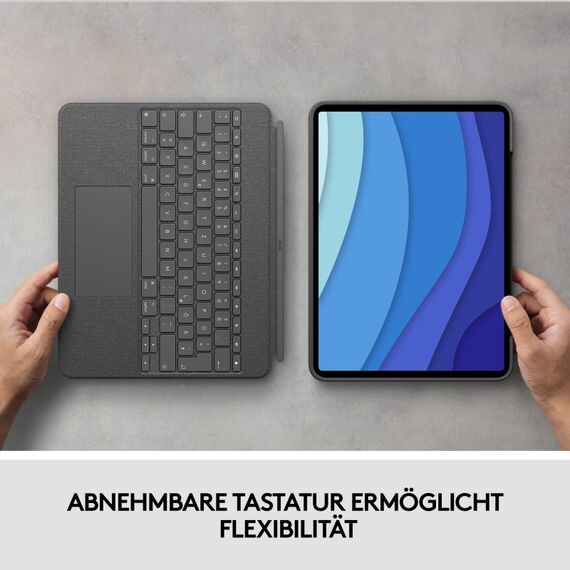 Logitech Combo Touch for iPad Pro 12.9-inch (5th generation), 9 image