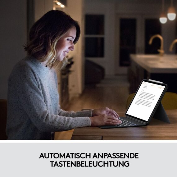 Logitech Combo Touch for iPad Pro 11-inch (1st, 2nd, and 3rd generation), 9 image