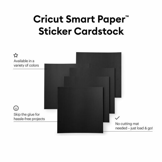 Cricut Smart Paper Kunstdruckpapierblock 10 Blätter, 5 image