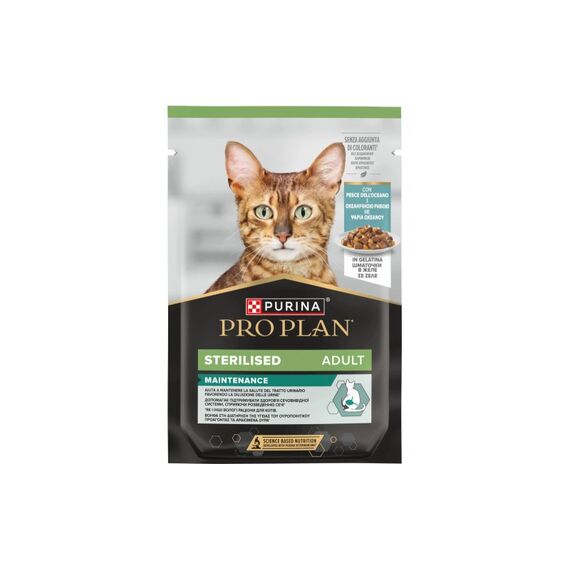Purina Proplan Nassfutter Adult Steril. Gelée Hochseefisch, 26x85g
