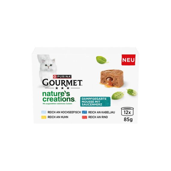 Purina Gourmet Natures Creations Rind 12x85g