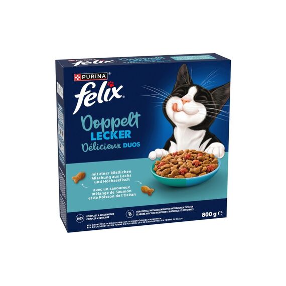 Felix Doppelt Lecker Adult Fisch 800g 0.8 kg