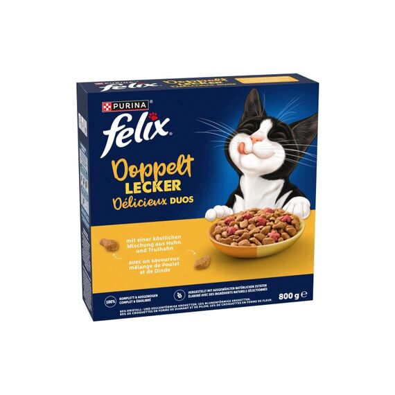 Felix Doppelt Lecker Adult Geflügel 800g
