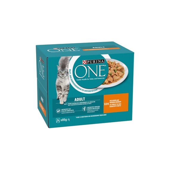 Purina One Nassfutter Adult Huhn 24x85g