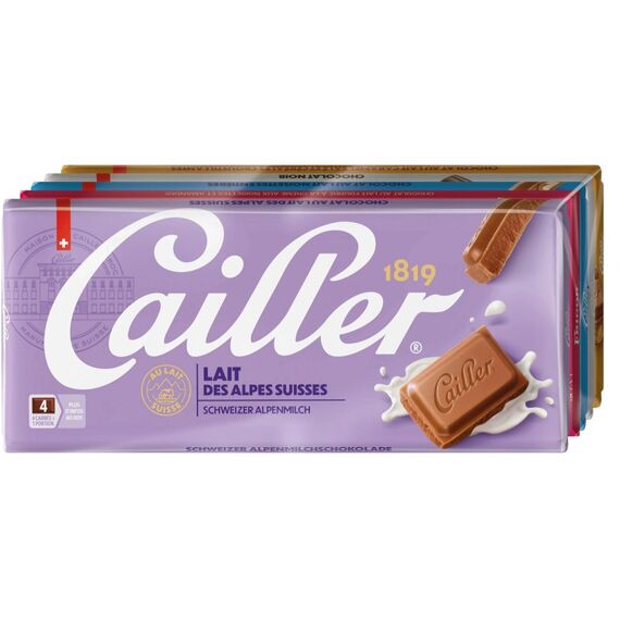 Cailler Sortiment Tafeln 5 x100 g