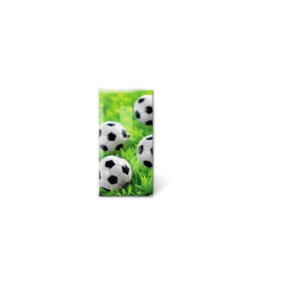 Paper + Design Paper+Design Taschentuch Go for goal 21.5x22cm, 10 Stück. 4-lagig FSC