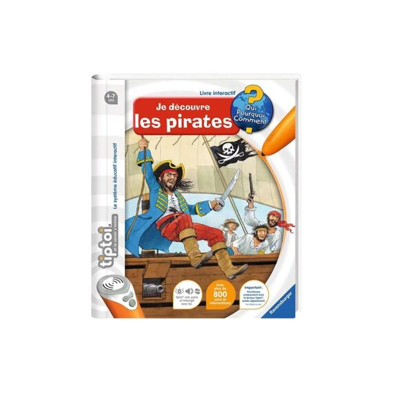 Ravensburger tiptoi® Je découvre les pirate