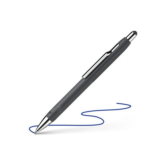 Schneider AG Schneider Kugelschreiber Epsilon graphit, gummierte Streifen