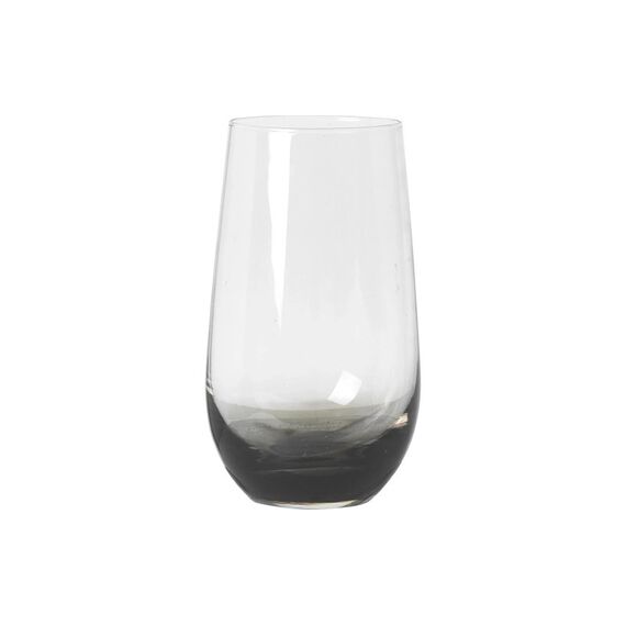 BC Smoke Glas 4 Stk. Grey, Mundgeblasenes Glas