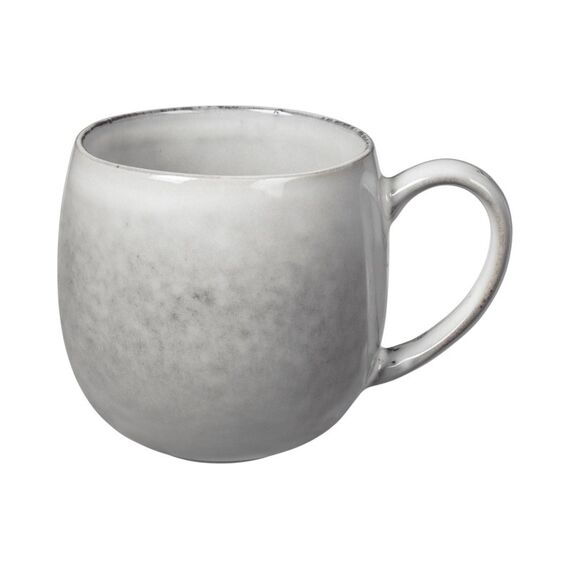 BC Nordic Sand Teetasse 2 Stk. Sand, Steingut mit reaktiver Glasur