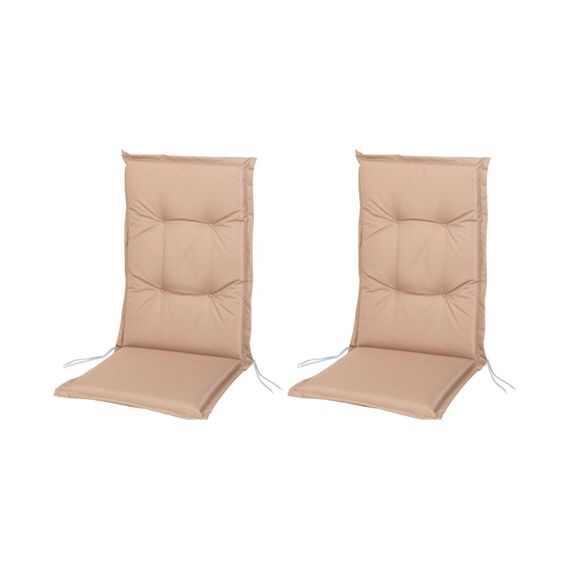 COCON Hochlehner beige Kit 120x50x5.5cm 2er Set